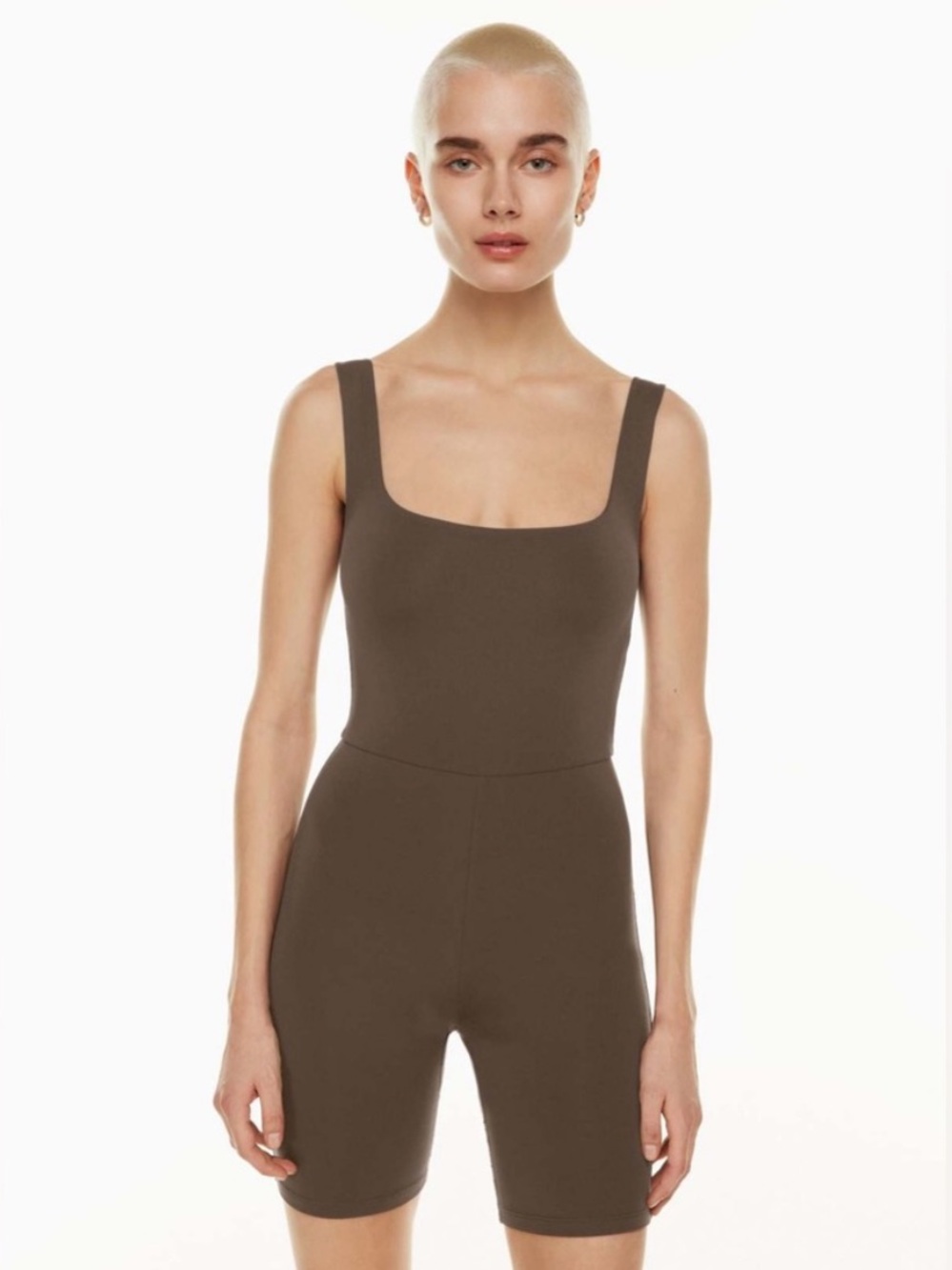 Aritzia Babaton Contour Squareneck Romper